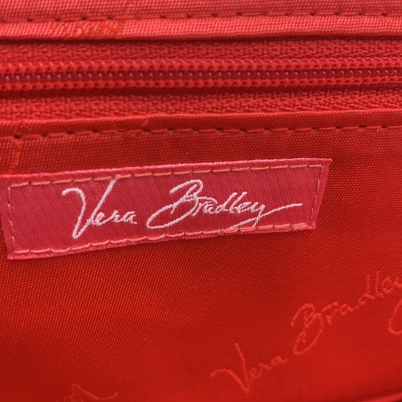 Vera Bradley 70s Look Floral Vintage Wallet Orange Green. VB3102 - Picture 6 of 9